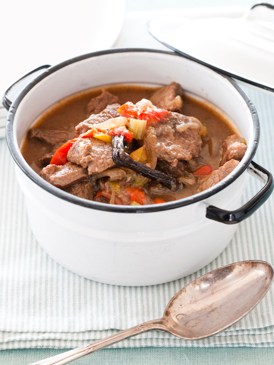 Slow-cooked Beef with Vanilla