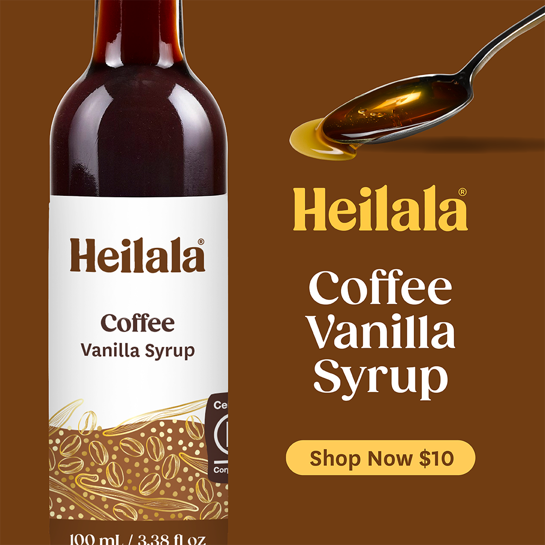 Coffee Vanilla Syrup -  100ml